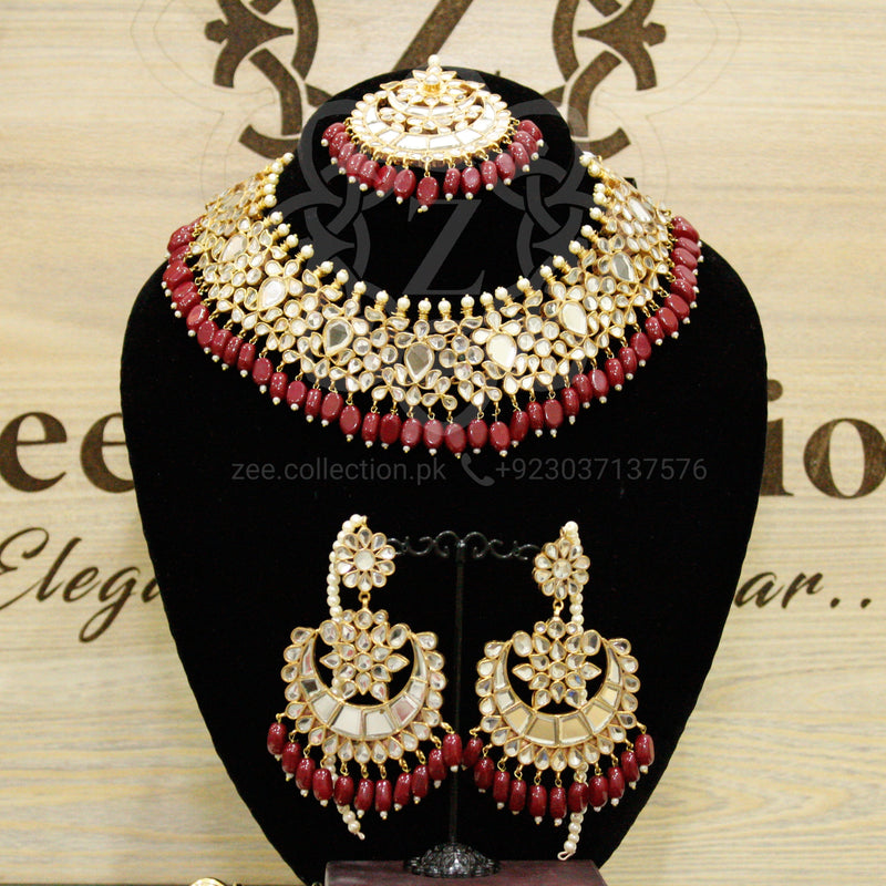 Minal Kundan Bridal Set