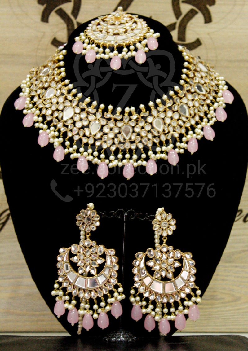 Minal Kundan Bridal Set