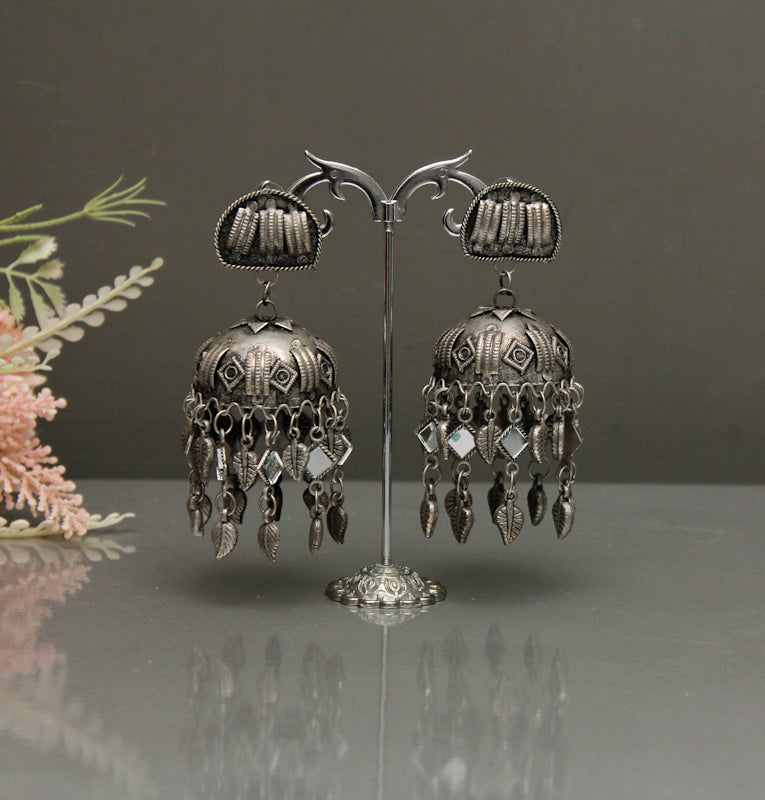 Oxidized jhumka