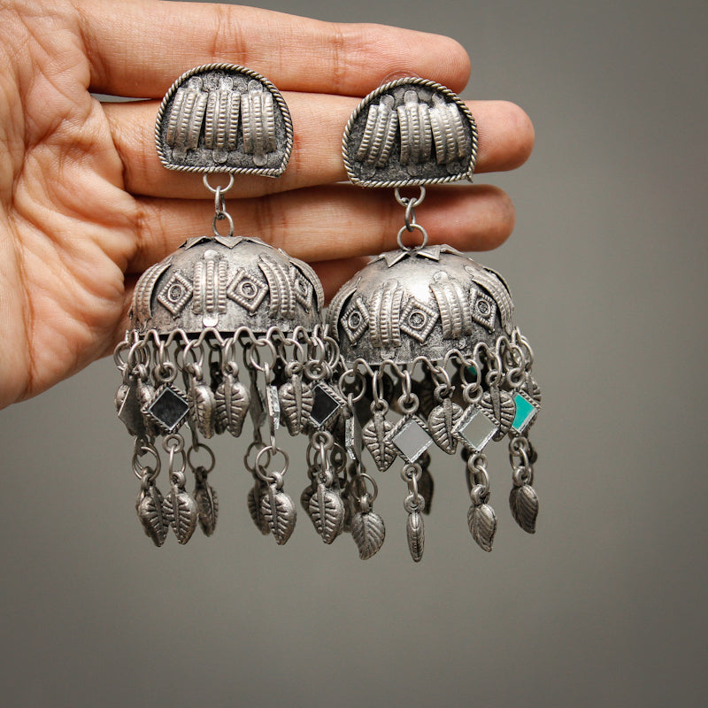 Oxidized jhumka