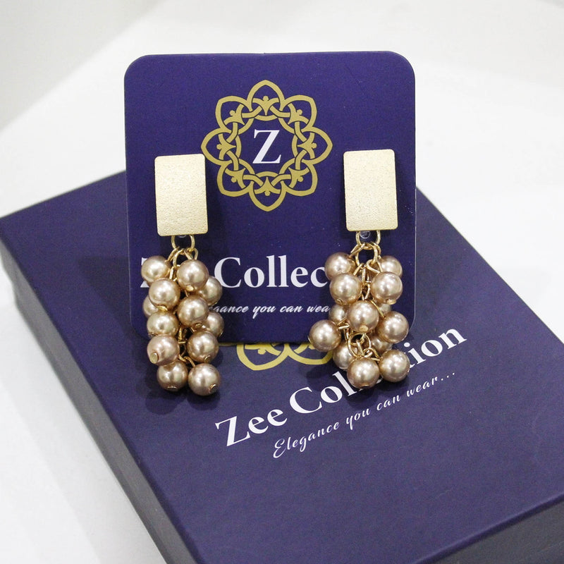 Golden Grapes Earrings - Zee Collection pk