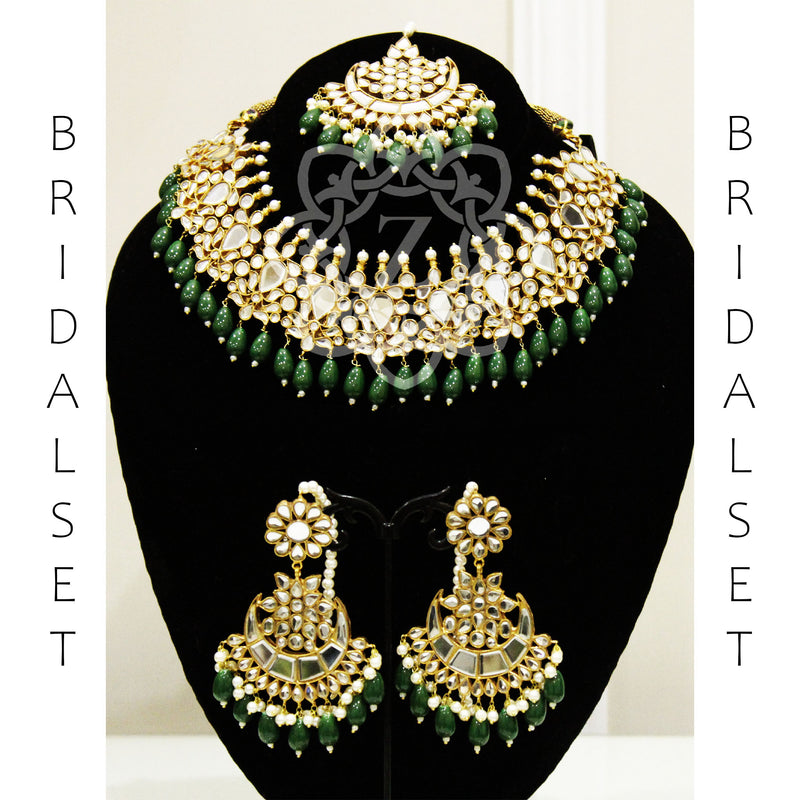 Minal Kundan Bridal Set - Zee Collection pk