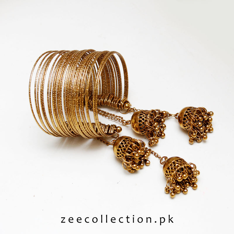 Jhumki Cuff Bangles