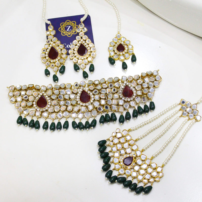 Mahi kundan Set - Zee Collection pk