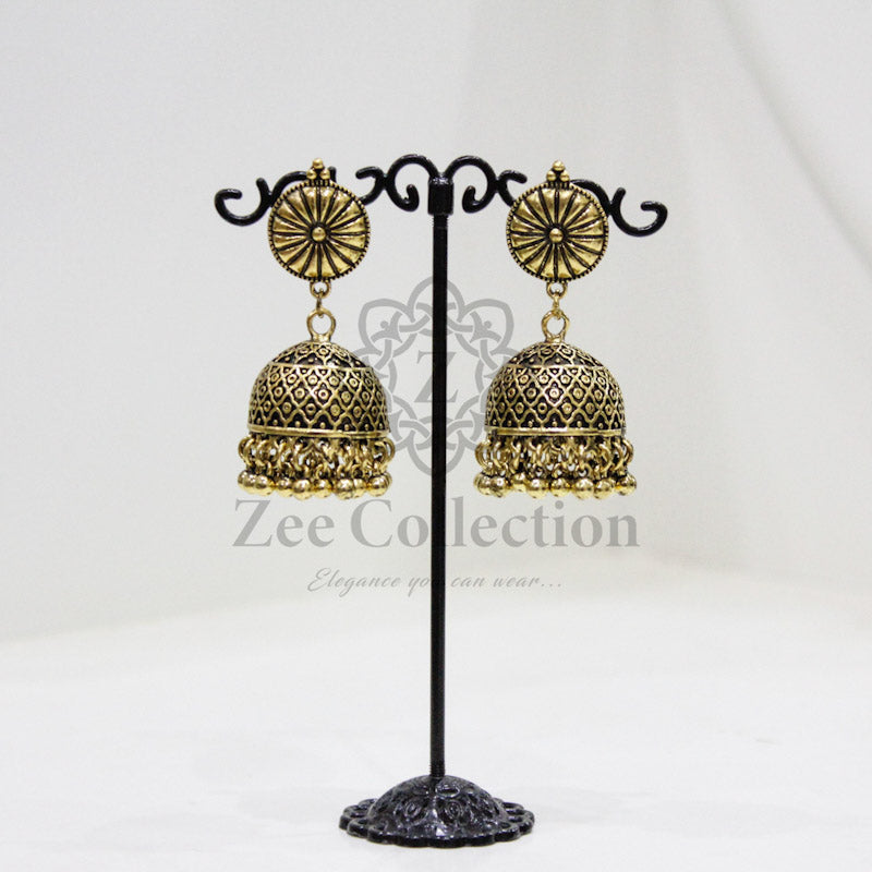 Jia antique jhumki